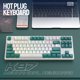 thumbnail image 5 of Teclado mecánico Gamer de 87 teclas Retroiluminado RGB Intercambiable en caliente Compatible con Bluetooth, 5 of 6
