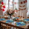 thumbnail image 5 of Ocean Coral Fish Round 13 Inch Placemats Set of 2, Colorful Underwater World Seagrass HeatResistant Non Slip Place Mats for Dining Table, Wipeable Braided Kitchen Table Mats for Housewarming, 5 of 9
