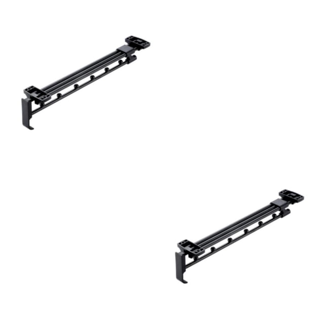 Scienceny Riel de guardarropa con rieles ordenados que ahorran espacio de ABS, barra de tracción para armario de ropa de aspecto duradero y Type2 NO2