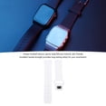 thumbnail image 4 of Football Texture Quick Release Silicone Watch Band, Replacement Silicone Band, Dual Color for Galaxy Watch 6 5 4, Cracked Design Offers Fit for Smartwatch, 4 of 7