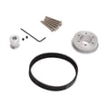 thumbnail image 2 of Synchronous Pulley Belt, Stable Transmission Heat Resistance Electric Skating Board Accessories Aluminum Alloy Precise Meshing Position  For 5065 Motors, 2 of 8