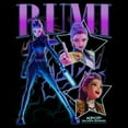 thumbnail image 2 of Mens KPop Demon Hunters Rumi Super Star Logo Sweatshirt, 2 of 4