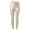Beige, variant on Summer Pants for Women Leather Leggings Stretch High Waisted Pleather Pants Baggy Women Wide Leg Dressy Track Loose Fitting Casual Wear Crib Winter Running Cargo Beige 3XL
