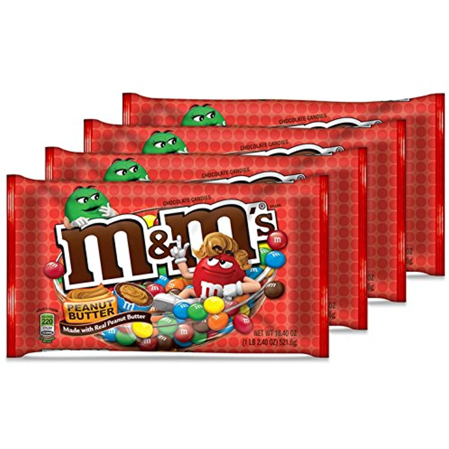 M&M'S Peanut Butter Chocolate Candy Bag, 18.4-oz. Bag - Smith's Food and  Drug