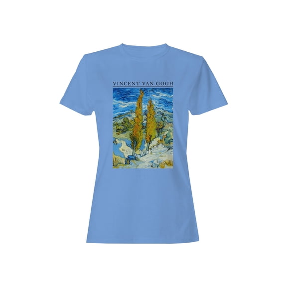 Vincent van Gogh Cypress Landscape Women's T-shirt