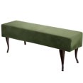 thumbnail image 1 of Uxcell Bench Cushion Cover Ottoman Dining Bench Cover, Green, 1 of 6