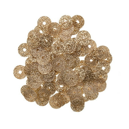 Take your glimmer to the next level with these gold glitter sequins. Sew them onto patches or pin them onto craft foam balls for an abundance of (Best Way To Trim Your Balls)