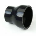 thumbnail image 2 of OHOB-COOL Straight Silicone Reducer Hose ,ID 1 1/4"- 1 3/4"（32mm-45mm）,Length 3"(76mm),4-Ply (5.25mm) Reinforced Turbo/Intercooler/Intake Piping Coupler Industrial Hydraulic Hoses Black, 2 of 5