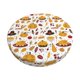 thumbnail image 1 of Disketp Thanksgiving Funda Redonda para Taburete, Funda de Cojín para Silla de Bar Suave y Elástica-13 inch, 1 of 7