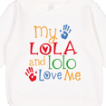 thumbnail image 3 of Inktastic My Lola and Lolo Love Me Grandchild Toddler Sweatshirt, 3 of 4