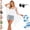White, variant on Crochet Poncho Knit Gold One-Size - Gold Cover Up & Fringe Top for Gold Swimsuits for Women Resort Beach Staging