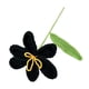 thumbnail image 1 of Tulipán de ganchillo con tallo y hoja, adorno floral de hilo para tejer a mano, regalo para el Día de la Madre, cumpleaños y Navidad., 1 of 8