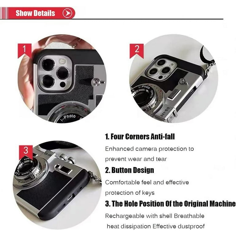 Apple Iphone Iphone 12 Pro Max Vintage Camera Case Phone Case For