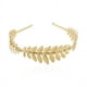thumbnail image 4 of 2 piezas de brazalete de diadema de diosa, juego de joyas nupciales, corona de hojas de laurel romanas, brazalete de banda para la parte superior del brazo, pulsera ajustable, 4 of 5