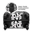 thumbnail image 6 of Uemuo Cute Panda Face Printed Washable Luggage Cover - Fashion Suitcase Protector Fits 18-32 Inch Luggage -Small, 6 of 9