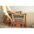 thumbnail image 3 of Ambesonne Music Throw Pillow Cover 2 Pack, Antique Radios, 18", Brown Ecru, 3 of 6