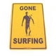 Seaweed Surf Co SF37 12X18 Signe en Aluminium Disparu Surf – image 1 sur 1