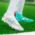 thumbnail image 4 of Mens Soccer Shoes Non-slip Football Boots Cleats Grass Soccer Sneakers, 4 of 6