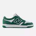 thumbnail image 2 of New Balance 480 BB480LGH Sneakers Men's US 6 White Green Lifestyle Shoes RTN88, 2 of 6