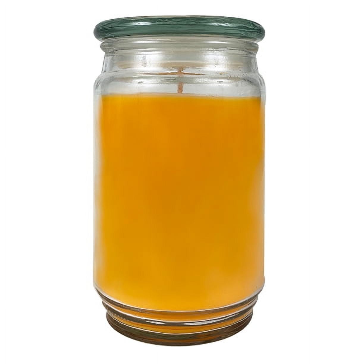 Mainstays Single-Wick Scented Glass Jar Candle, Caribbean Orange, 20oz.