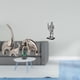 thumbnail image 2 of Estatua de elefante,Estatuas de elefantes de cerámica,figuras de elefantes,decoración,Figura de escritorio,Estatua de caballero,arte,artesanía,coleccionable,escritorio,oficina,Figura, 2 of 8