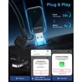 thumbnail image 3 of Adaptador CarPlay inalámbrico MoKo para iPhone iOS 10+ con CarPlay, 3 of 9