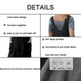 thumbnail image 5 of Pinafore Cross Back Apron for Women with Pockets Japanese Smock for Work Gardening Cooking Painting Baking, 5 of 7
