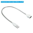 thumbnail image 2 of Uxcell 1W 2W Luces USB Portátiles con Cables Flexibles de Gooseneck, Blancas y Cálidas, Paquete de 10, 2 of 7