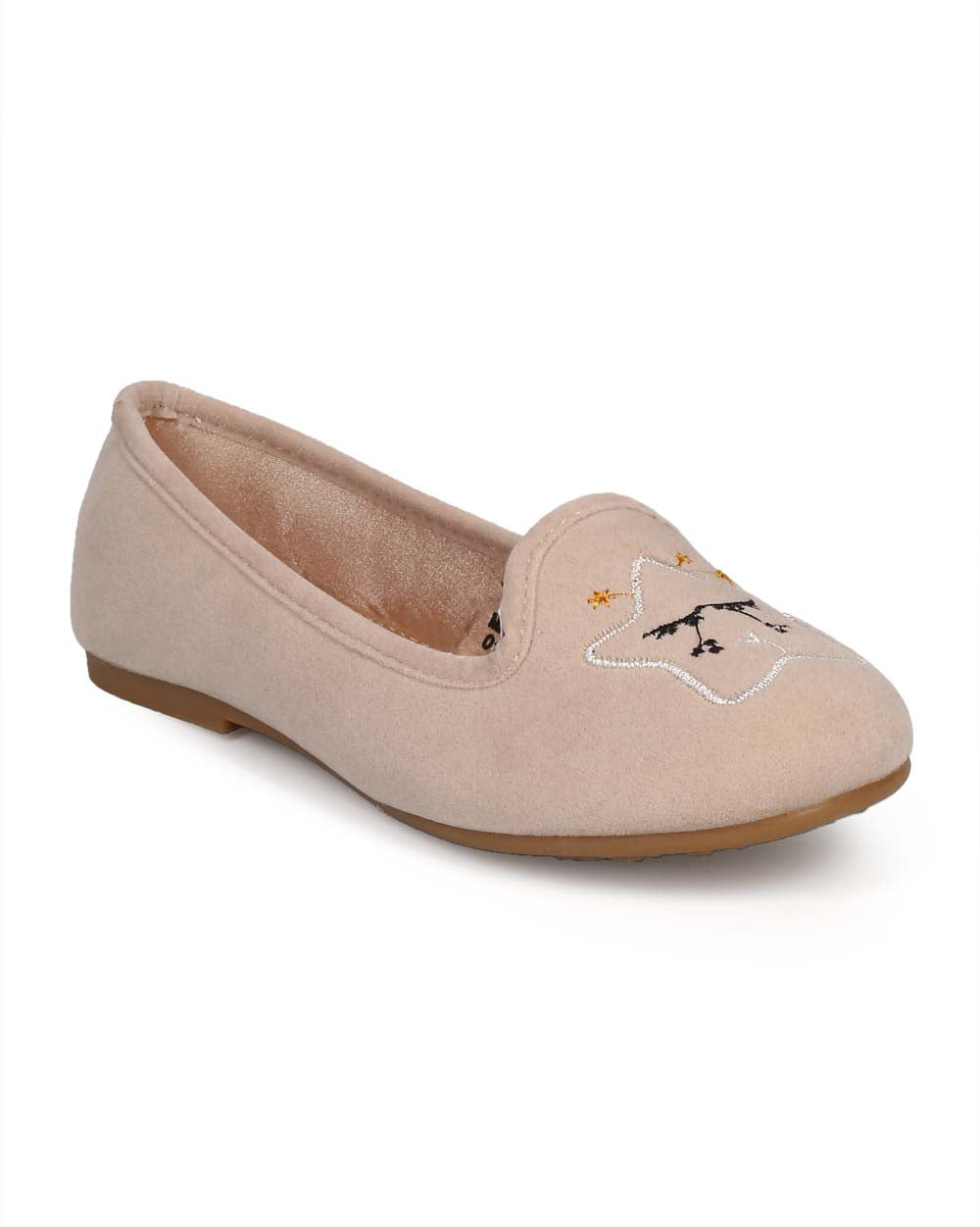 New Girl DI01 Same Suede Cloud Character Round Toe Albert Slip On Loafer 11-4