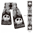 thumbnail image 5 of Bufanda de algodón de pesadilla antes de Navidad para niños, Jack Skellington Sally, figuras de Anime de Disney, Cosplay de Halloween, bufandas gruesas, regalo, 5 of 5