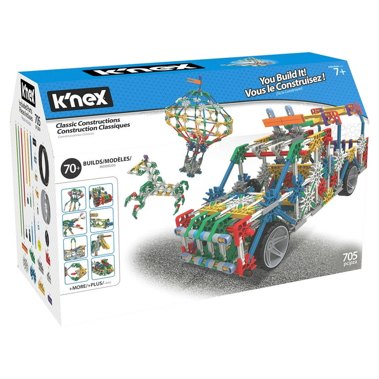 K'NEX Imagine - Classic Constructions 70 Model Building Set - Creative  Building Toy 