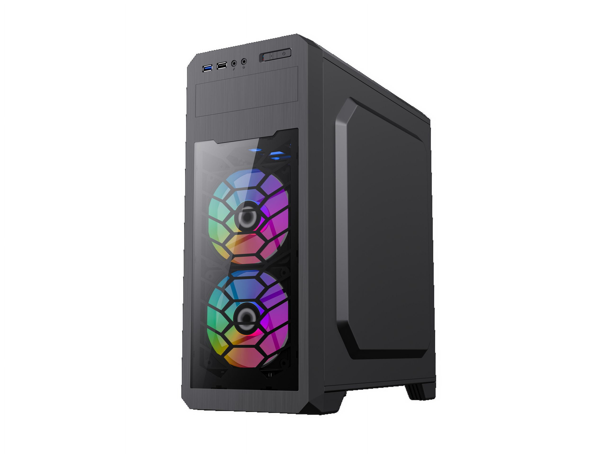 Gamemax Revolt Midatx Tower Pc Gaming Coputer Case Aura Sync Mode V2.0pwm  Argb Hub Vga Holder Ssd/hdd Bay For Desktop Computador - Computer Cases &  Towers - AliExpress