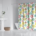 thumbnail image 2 of Pioneer Flower Floral Print Pattern Shower Curtain 72"x72", Bathroom Decorative Shower Curtain Set with 12 Hooks, Waterproof Washable, 2 of 6