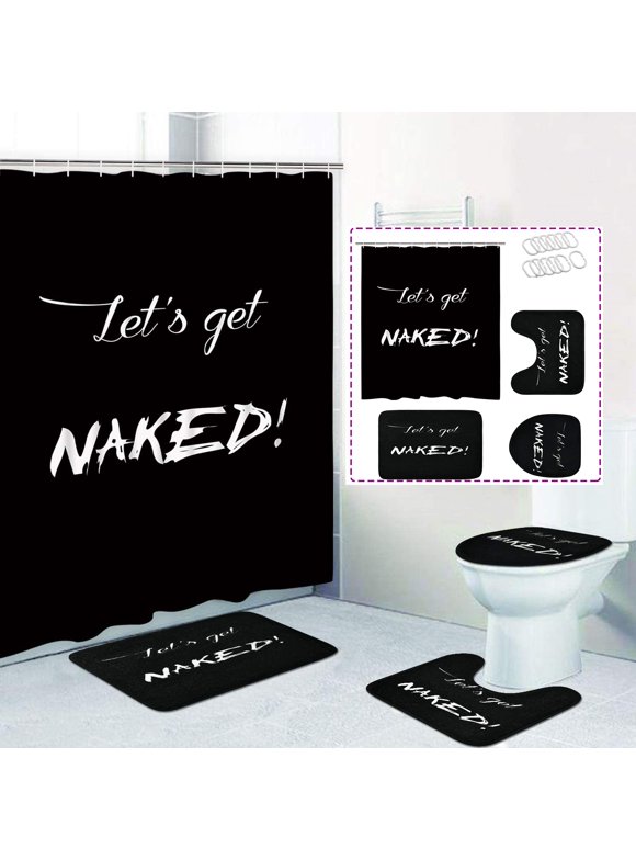 Black Shower Curtains in Shower Curtains