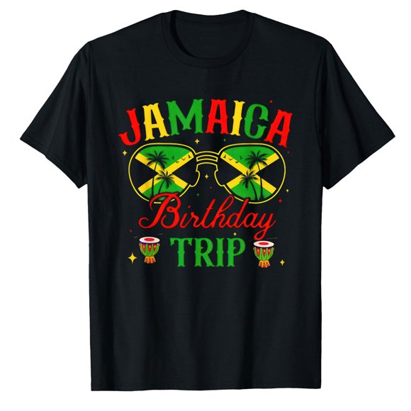 AALJY Jamaica Birthday Trip Summer Vacation Matching Family T-Shirt