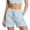 r-1832Light Blue440, variant on MEZZALL Women Athletic Shorts Lightweight Knee Length Casual Summer Fashion Sportswear Holiday Solid Color Daily Bottoms