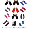 thumbnail image 4 of Qarigey Calcetines de invierno para el suelo, tobilleros antideslizantes, zapatillas de salón gruesas Unisex, calcetines de tubo medio, Medias Mujer Rojo, 4 of 6