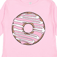 thumbnail image 4 of Inktastic Pink Donut, Donut Frosting, Donut Icing, Glaze Boys or Girls Long Sleeve Toddler T-Shirt, 4 of 5