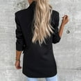 thumbnail image 4 of Vedolay Womens 2023 Suit Jackets Office Blazer Jacket for Women Long Sleeve Open Front Jacket,Black XL, 4 of 5