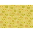 thumbnail image 1 of Ahgly Company Machine Washable Indoor Rectangle Transitional Yellow Area Rugs, 7' x 9', 1 of 7