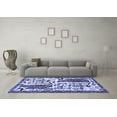 thumbnail image 3 of Ahgly Company Indoor Square Animal Blue Traditional Area Rugs, 6' Square, 3 of 4