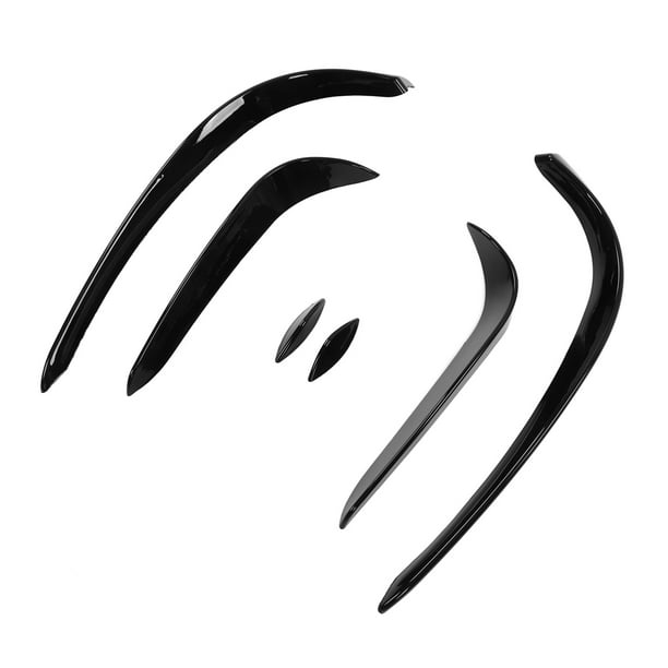 Front Bumper Canard Fin,6pcs Car Front Bumper Car Front Bumper Splitter