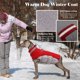 thumbnail image 4 of Chaqueta impermeable y cálida para perros pequeños, medianos y grandes, ropa reflectante para mascotas para clima frío, chaleco resistente al viento con forro polar y arnés, XL, 4 of 4