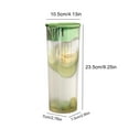 thumbnail image 2 of Tyidzon 2L Water Pitcher with Lid and Spout, Ice Tea Water Jug with Handle Mix Drinks Jar for Fridge Juice Jug for Hot/Cold Lemonade Juice Beverage Pitcher, 2 of 4