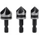 thumbnail image 1 of brocas avellanadoras hexagonales HCS de 1/4" con 5 ranuras para avellanar, avellanar, 12 mm/16 mm/19 mm, 1 of 5