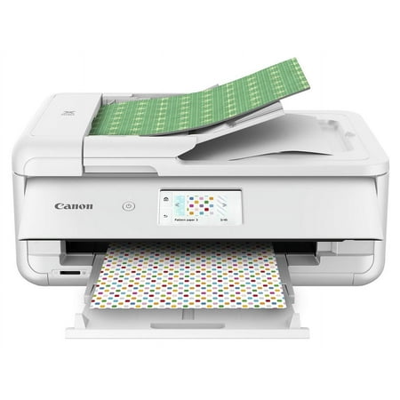 Canon - PIXMA TS9521C Wireless All-In-One Printer - White