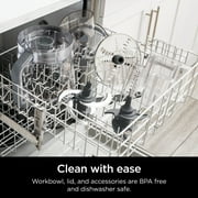 Ninja Food Processor XL 12-Cup, Reversible Slicing & Shredding Disc, Dishwasher Safe, NF700 Cloud Silver