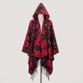 thumbnail image 1 of Cozy & Stylish Oversized Geometric Print Blanket Shawl with Tassel Wrap - Perfect for Outdoor Wind Protection!, 1 of 5
