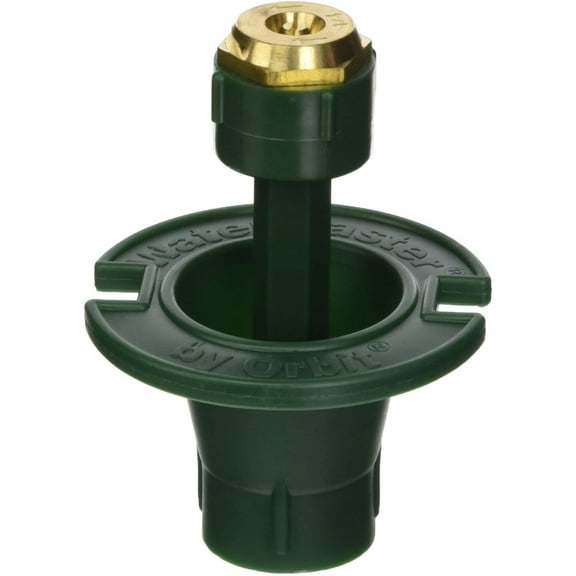 Orbit 3 Pack Quarter Pattern Plastic Pop-Up Sprinkler Head with Brass Nozzle