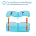 thumbnail image 6 of 30 Day Pill Organizer 2 Times a Day Monthly Pill Case, BPA Free one Month Pill Box AM PM, Small Compartments to Hold Vitamins, Cod Liver Oil, Fish Oil, Supplements and Medication (8 Pack), 6 of 8